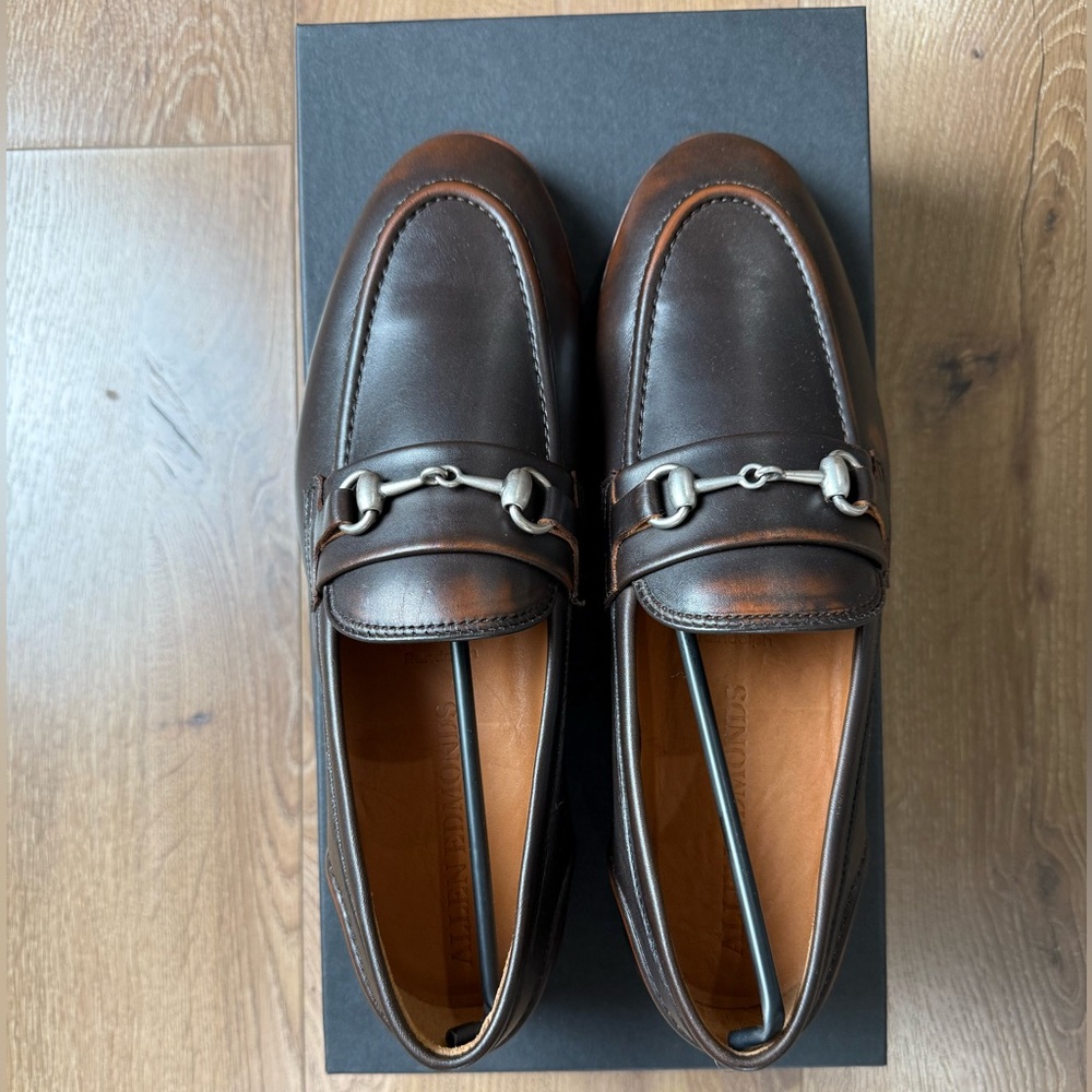 Men's Brown Leather Loafers